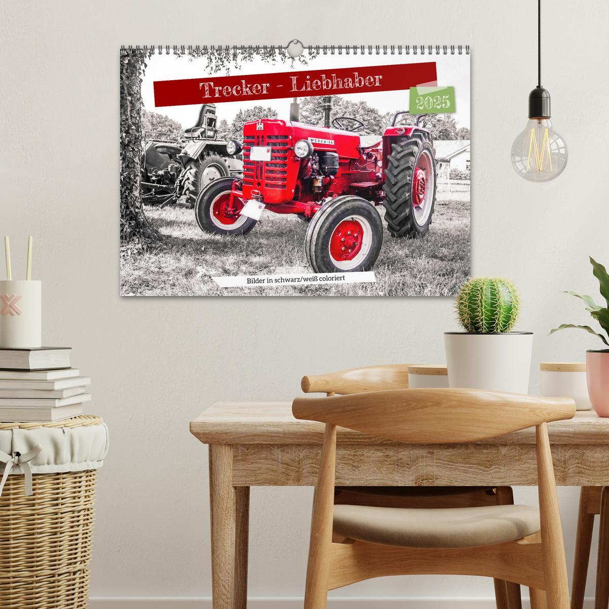 Bild: 9783435422036 | Trecker-Liebhaber (Wandkalender 2025 DIN A3 quer), CALVENDO...