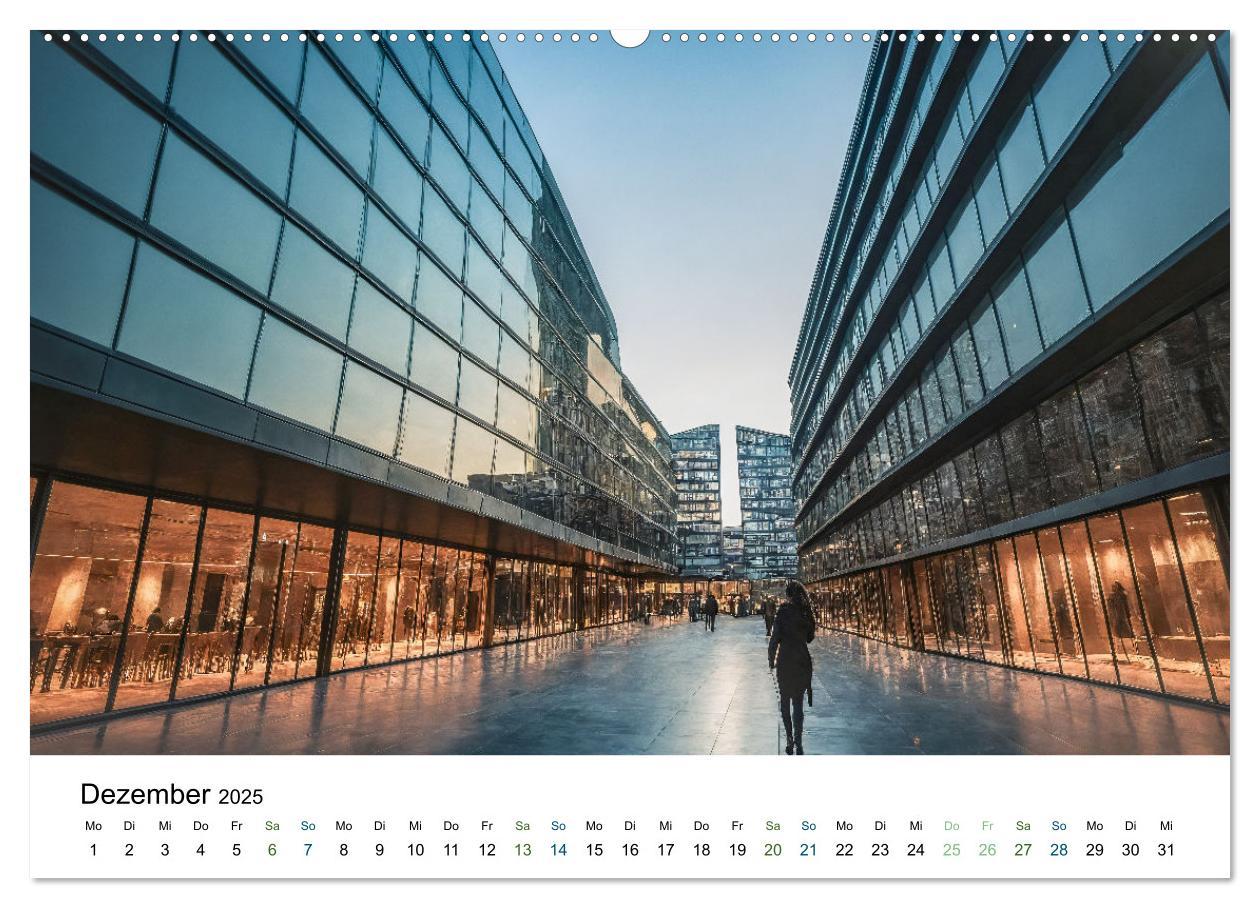 Bild: 9783457178799 | Einsamkeit in Architektur (Wandkalender 2025 DIN A2 quer), CALVENDO...