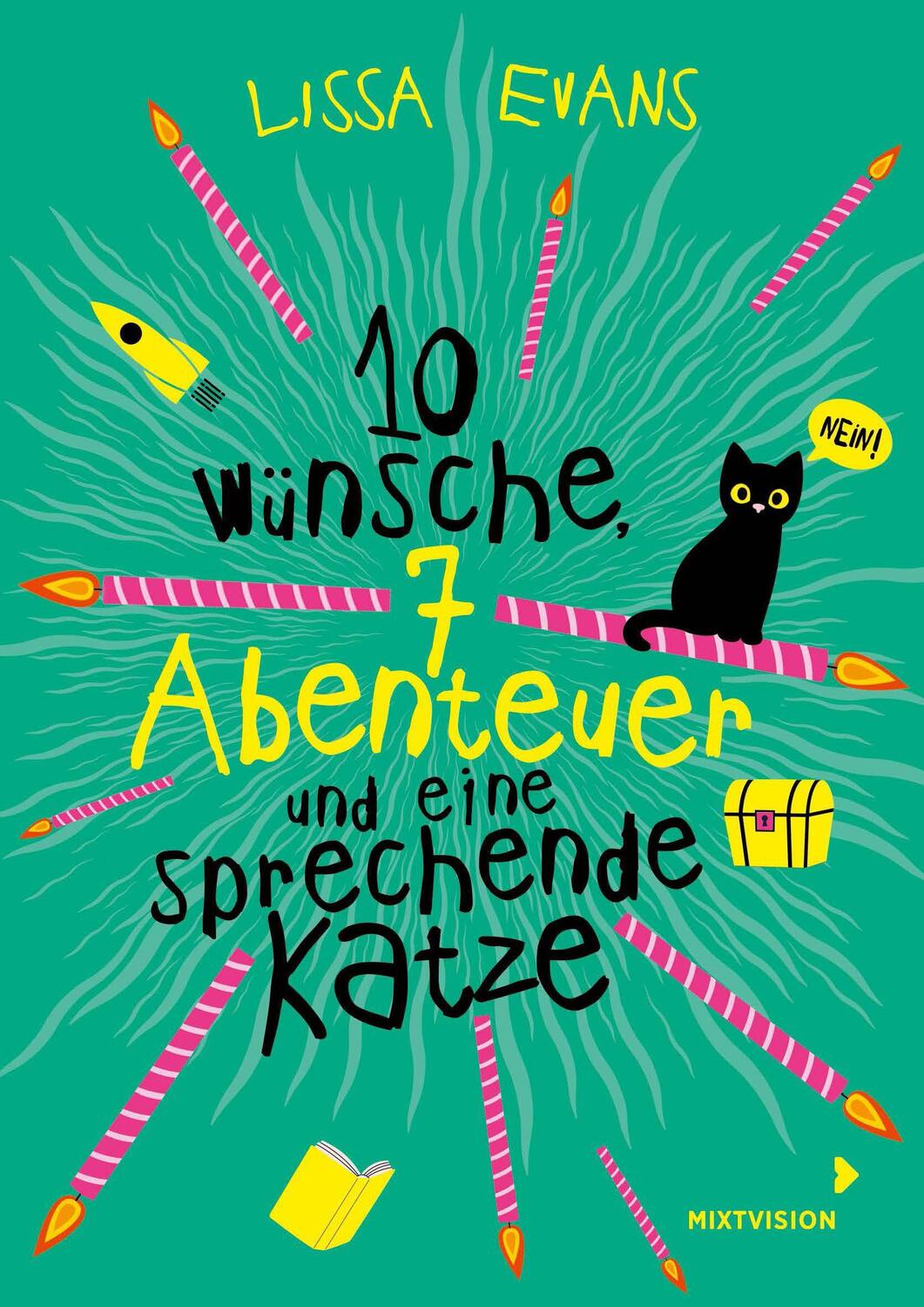 Cover: 9783958541887 | 10 Wünsche, 7 Abenteuer und eine sprechende Katze | Lissa Evans | Buch