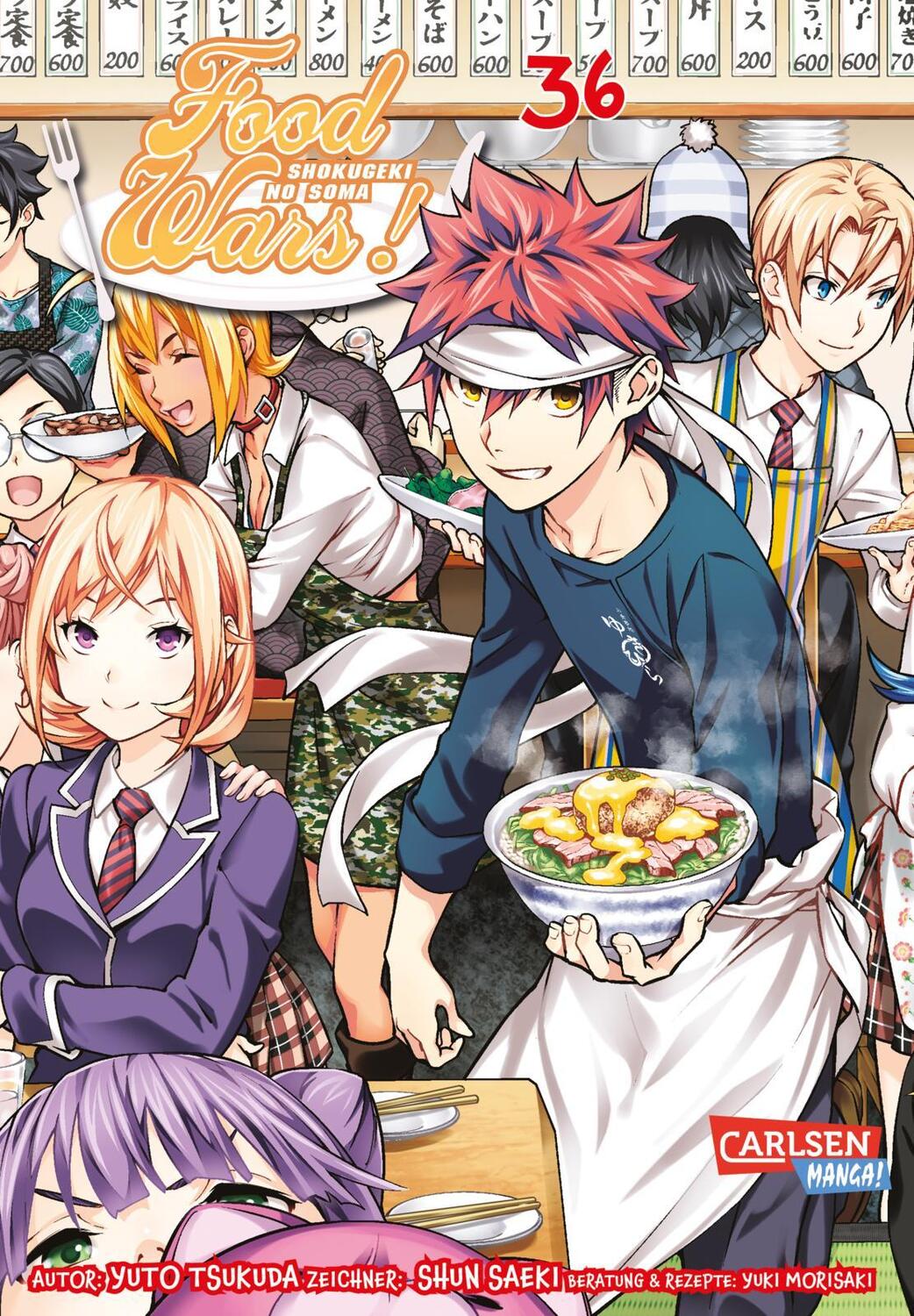 Cover: 9783551786869 | Food Wars - Shokugeki No Soma 36 | Yuki Morisaki (u. a.) | Taschenbuch