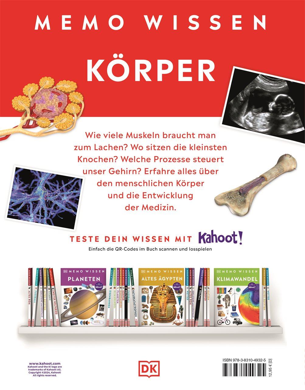 Rückseite: 9783831049325 | memo Wissen. Körper | Richard Walker | Buch | 72 S. | Deutsch | 2024