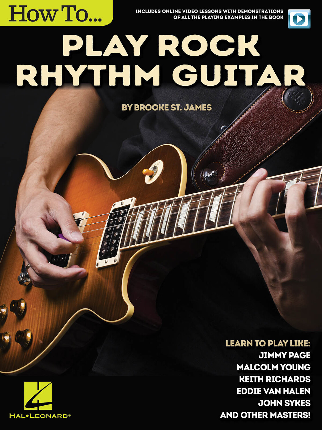 Cover: 888680069964 | How to Play Rock Rhythm Guitar | Book with Online Video Lessons