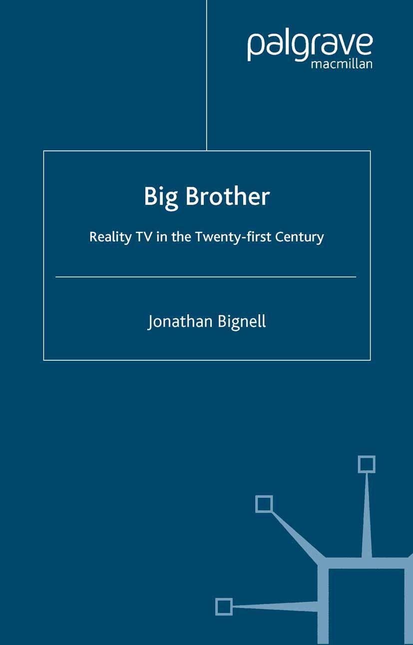 Cover: 9781403916853 | Big Brother | Reality TV in the Twenty-First Century | J. Bignell