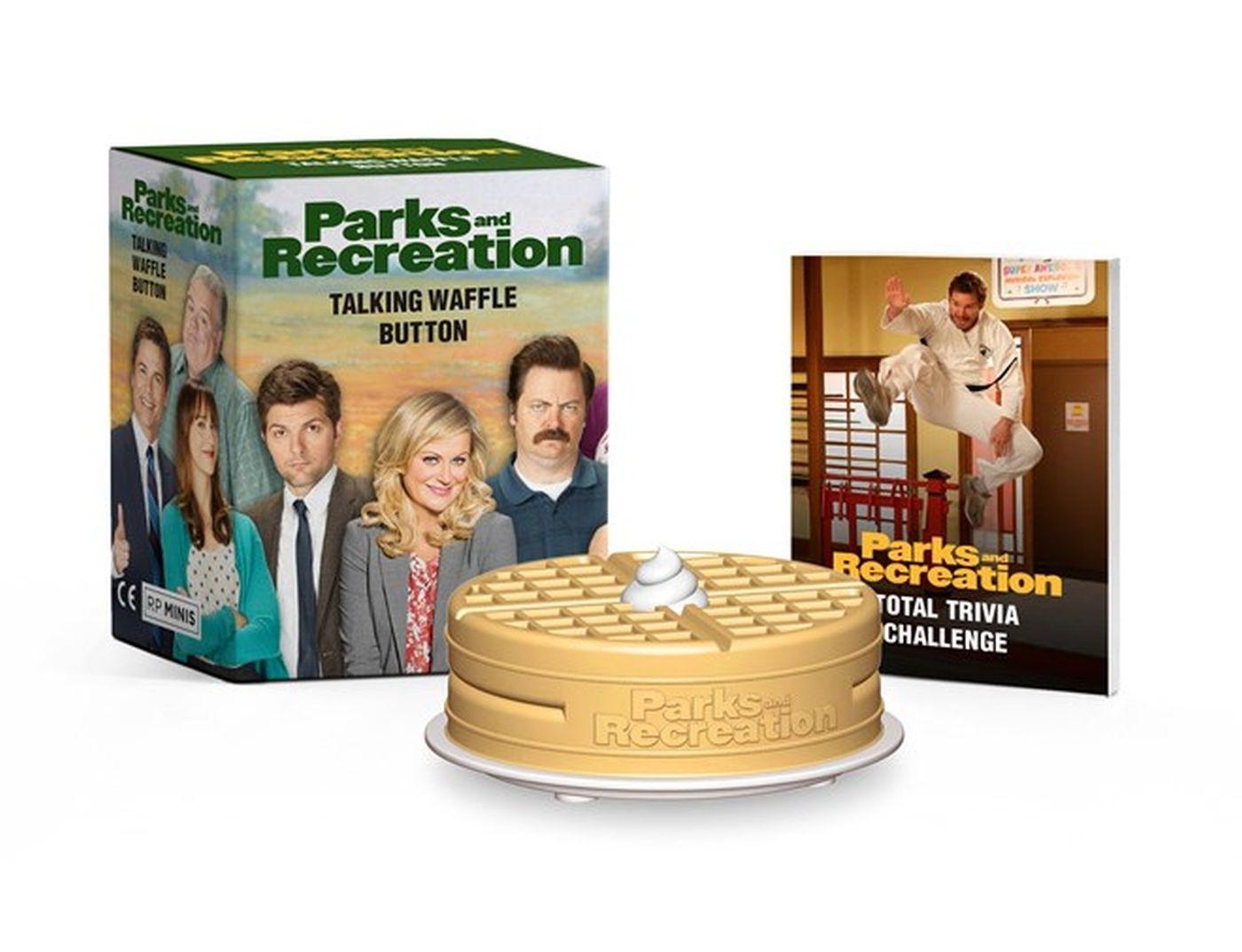 Cover: 9780762498413 | Parks and Recreation: Talking Waffle Button | Andrew Farago (u. a.)