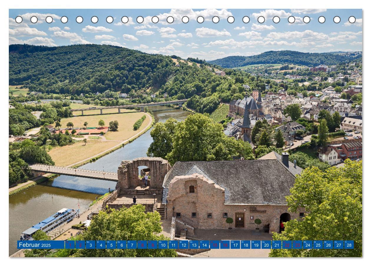 Bild: 9783457139295 | Idyllisches Saarburg (Tischkalender 2025 DIN A5 quer), CALVENDO...