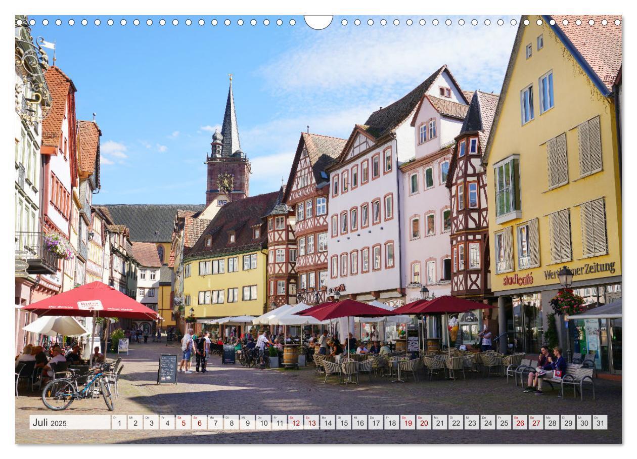 Bild: 9783457184738 | Spaziergang in Wertheim (Wandkalender 2025 DIN A3 quer), CALVENDO...