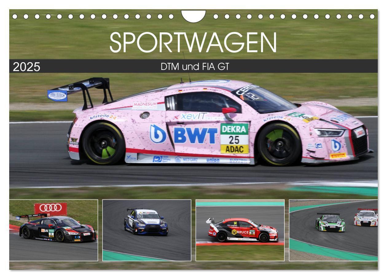 Cover: 9783435725014 | SPORTWAGEN DTM und FIA GT (Wandkalender 2025 DIN A4 quer), CALVENDO...