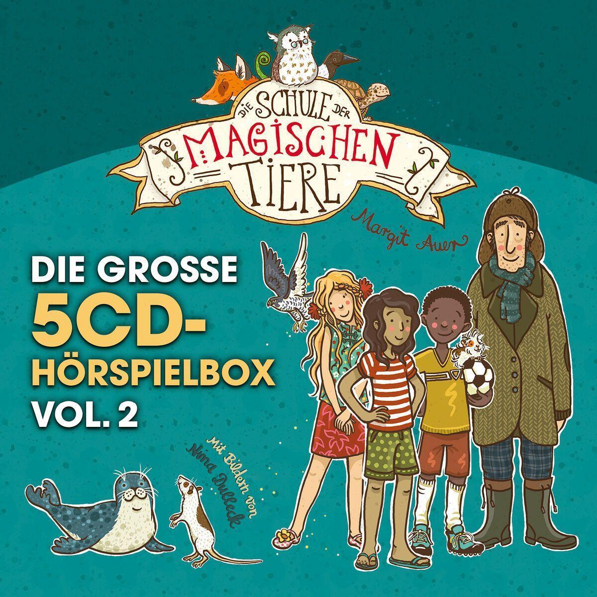 Cover: 602458509014 | Die große 5CD Hörspielbox Vol. 2 | Die Schule der magischen Tiere | CD