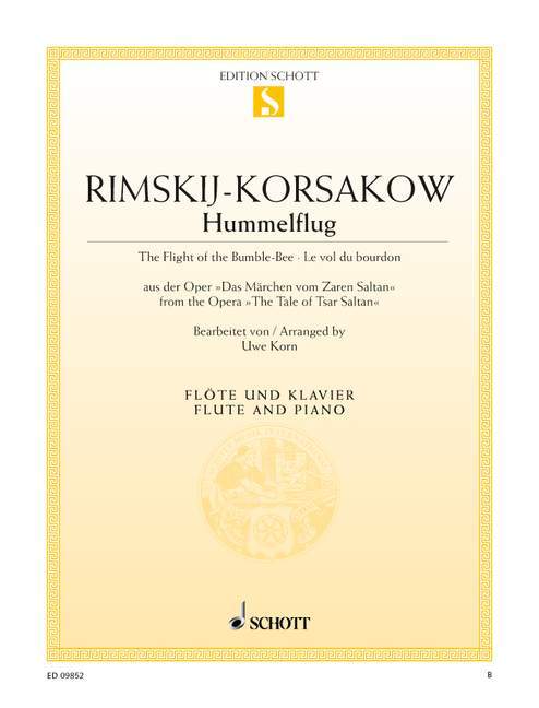 Cover: 9790001153553 | Hummelflug | Nikolaj Rimskij-Korsakow | Broschüre | 12 S. | Deutsch