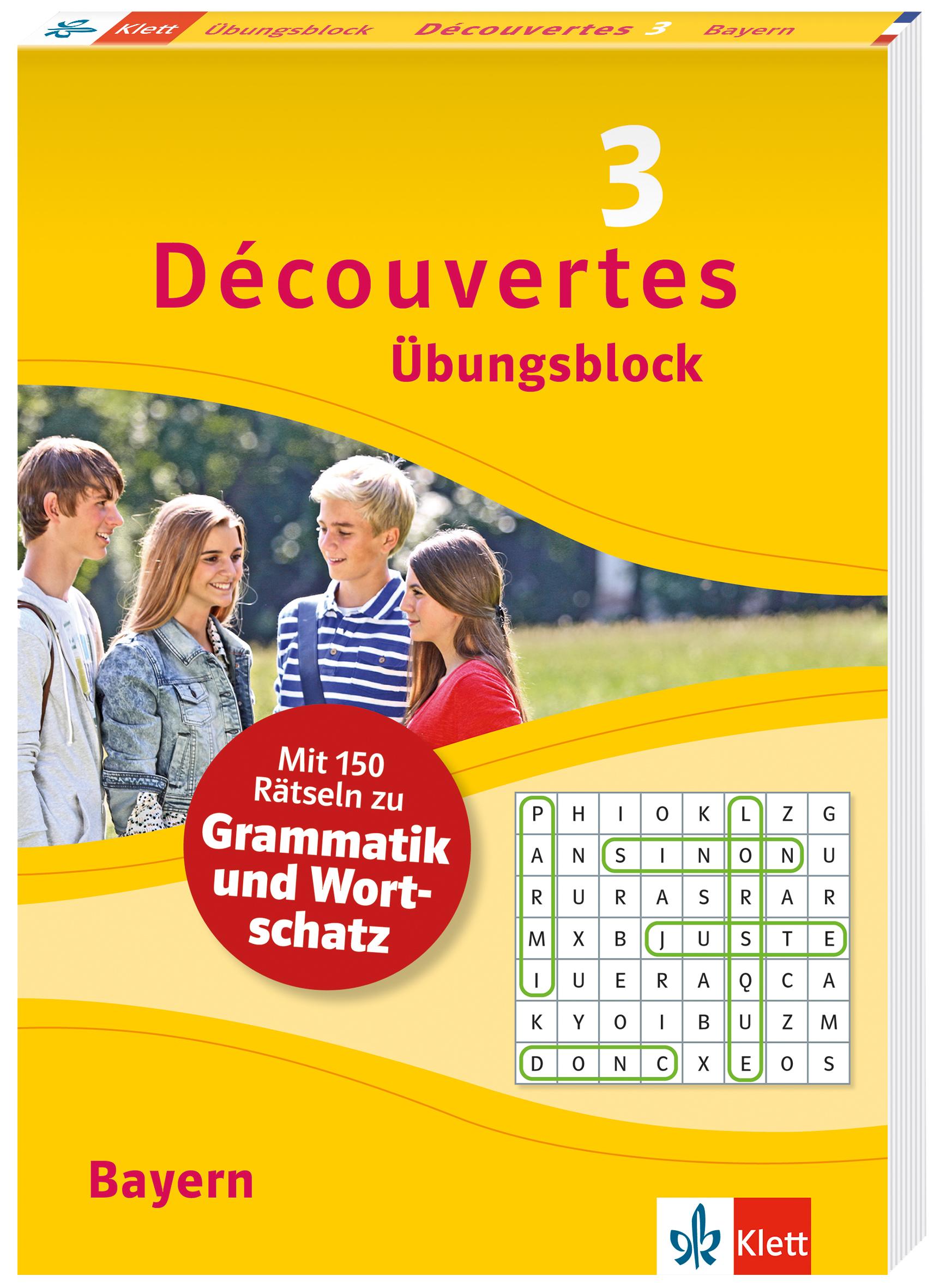 Cover: 9783129261712 | Découvertes 3 Bayern (ab 2017) Übungsblock zum Schulbuch, 3. Lernjahr