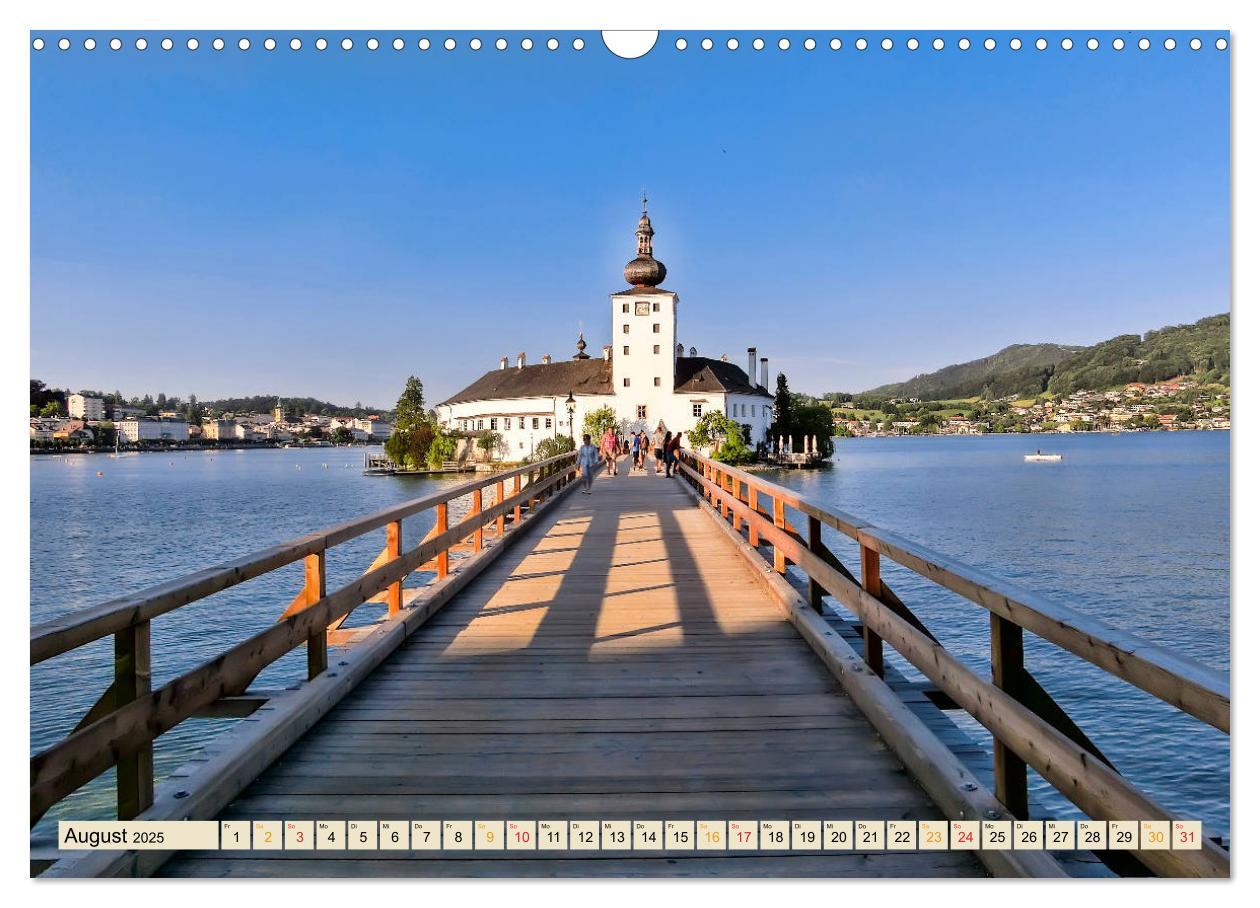 Bild: 9783435458646 | Salzkammergut, überraschend vielseitig (Wandkalender 2025 DIN A3...