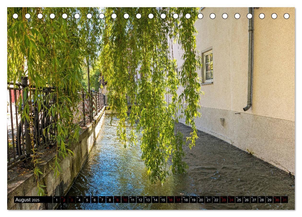 Bild: 9783383909092 | WasserStadt Augsburg (Tischkalender 2025 DIN A5 quer), CALVENDO...