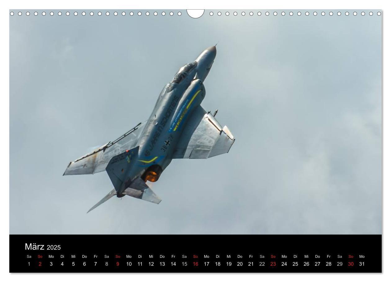 Bild: 9783435714179 | Phantoms bei der Luftwaffe (Wandkalender 2025 DIN A3 quer),...