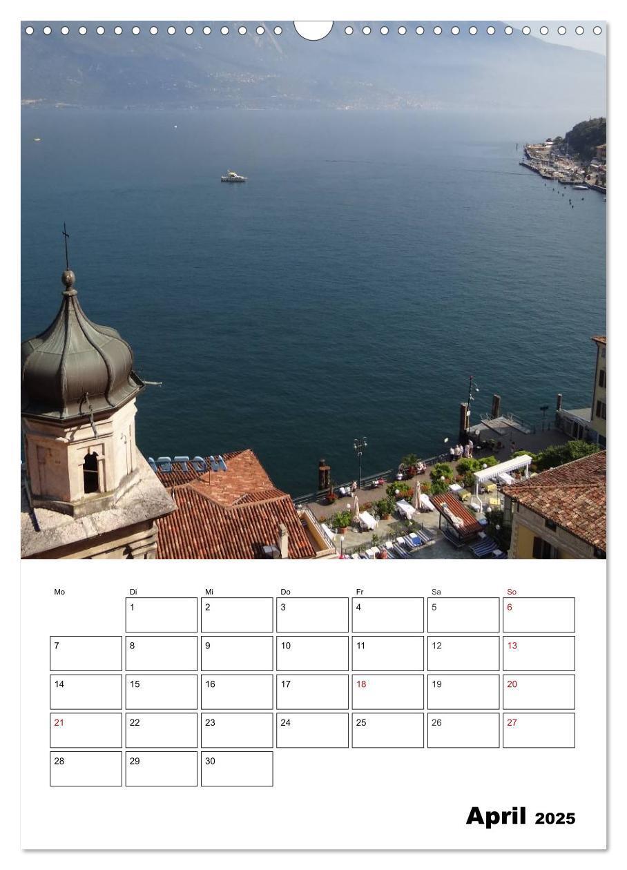 Bild: 9783457016466 | Am Gardasee (Wandkalender 2025 DIN A3 hoch), CALVENDO Monatskalender