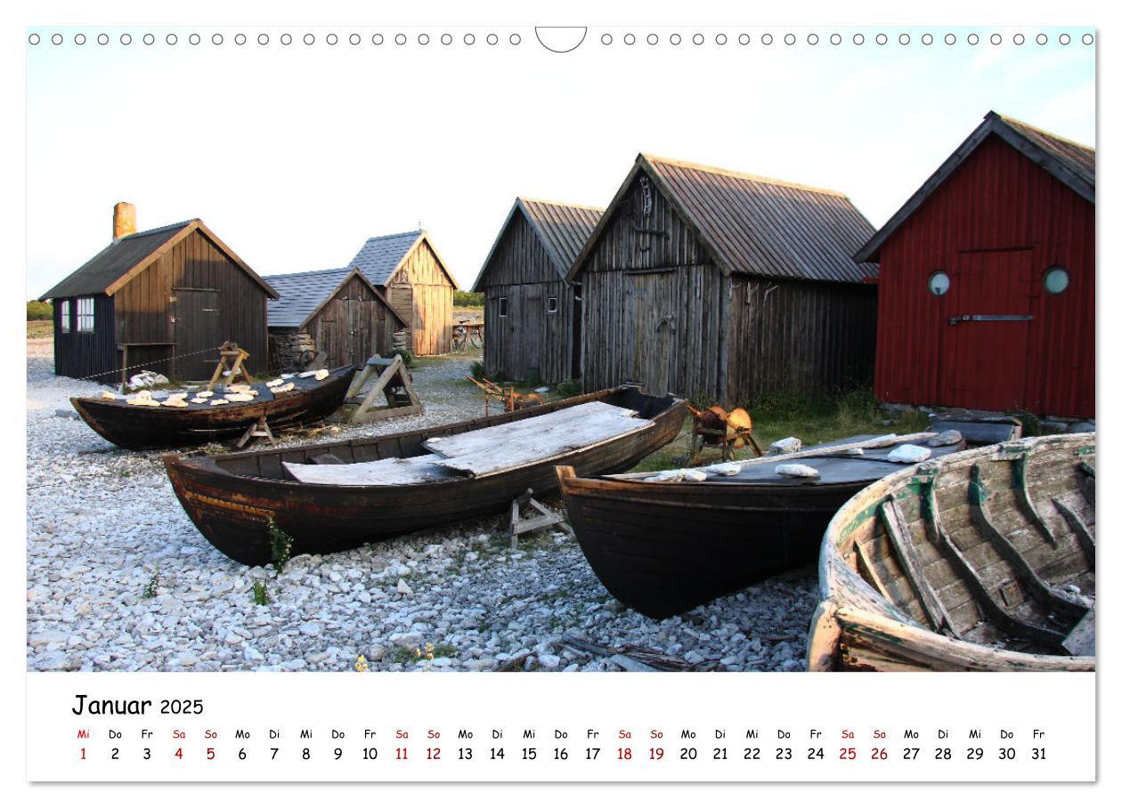 Bild: 9783435075249 | Gotland Impressionen (Wandkalender 2025 DIN A3 quer), CALVENDO...