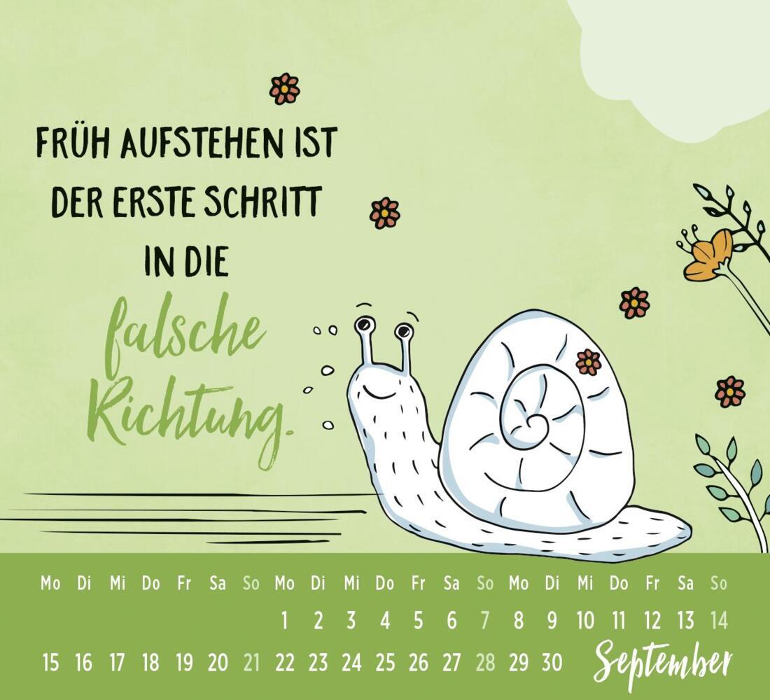 Bild: 4036442012246 | Mini-Kalender 2025: Wer bin ich und warum so früh? | Groh Verlag