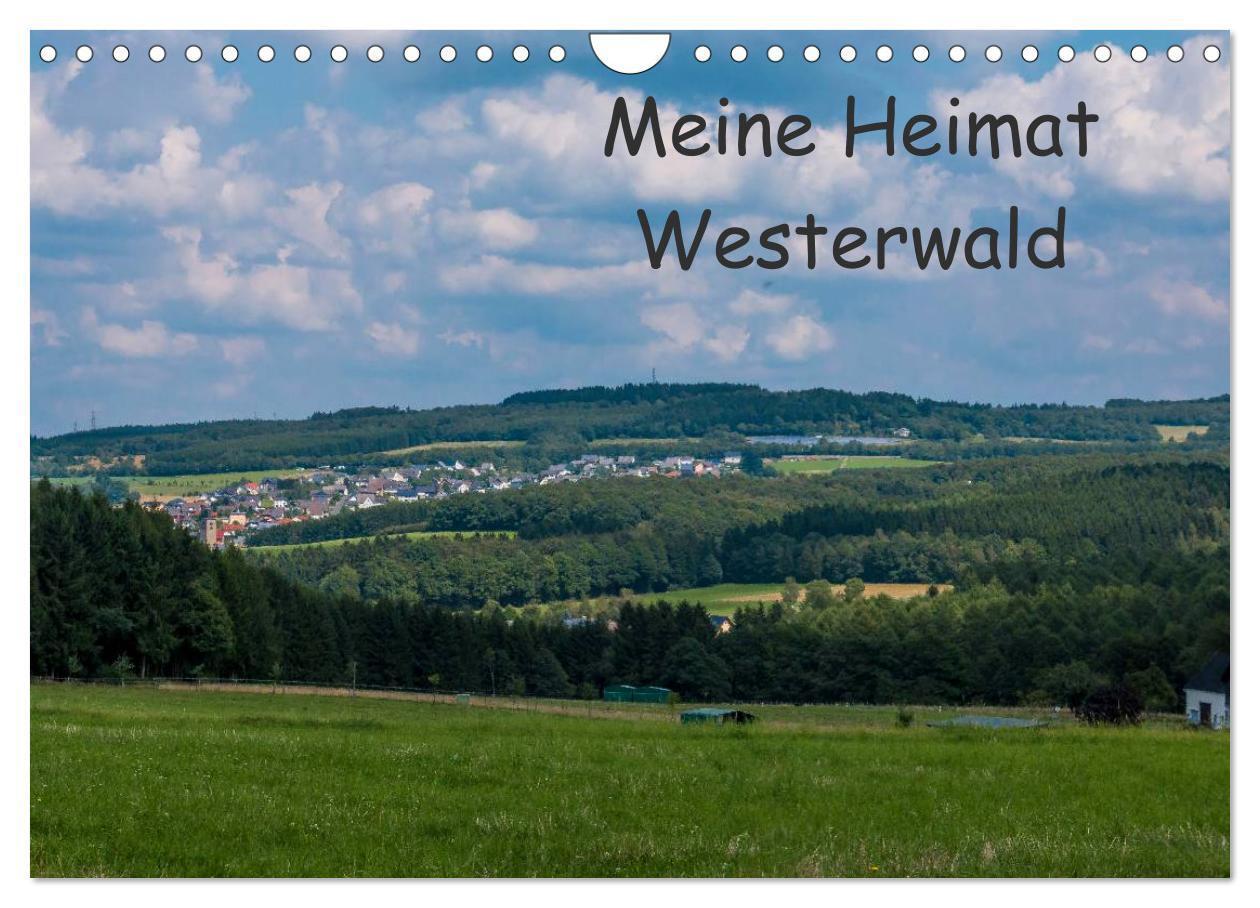 Cover: 9783435642427 | Meine Heimat Westerwald (Wandkalender 2025 DIN A4 quer), CALVENDO...