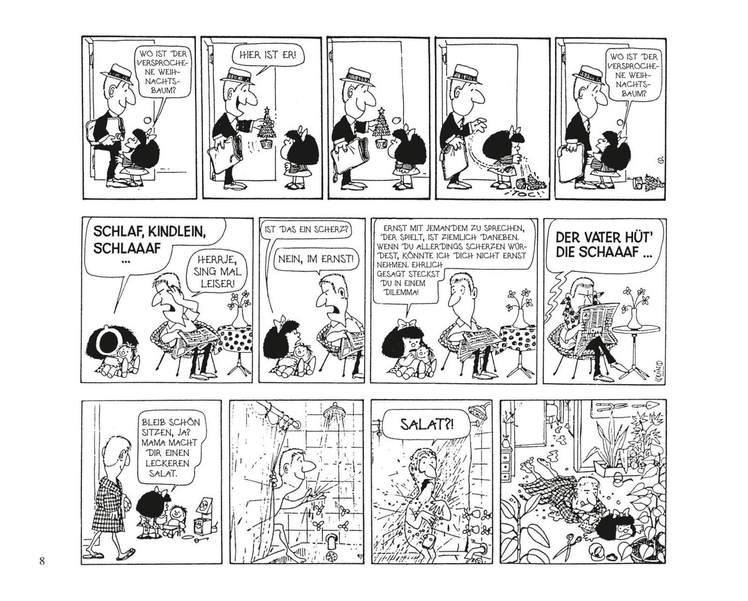 Bild: 9783551793164 | 60 Jahre Mafalda | Eine Auswahl der besten Comicstrips | Quino | Buch