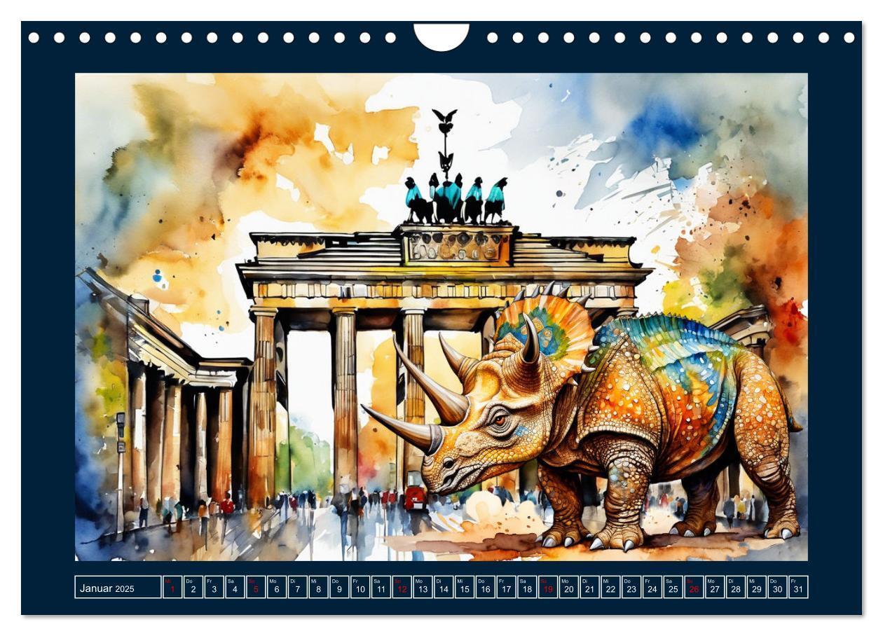 Bild: 9783457132852 | Dinosaurier erobern die Welt zurück (Wandkalender 2025 DIN A4...