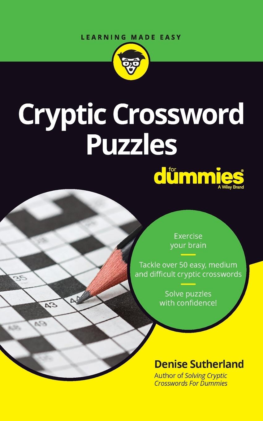 Cover: 9780730384755 | Cryptic Crossword Puzzles for Dummies | Denise Sutherland | Buch