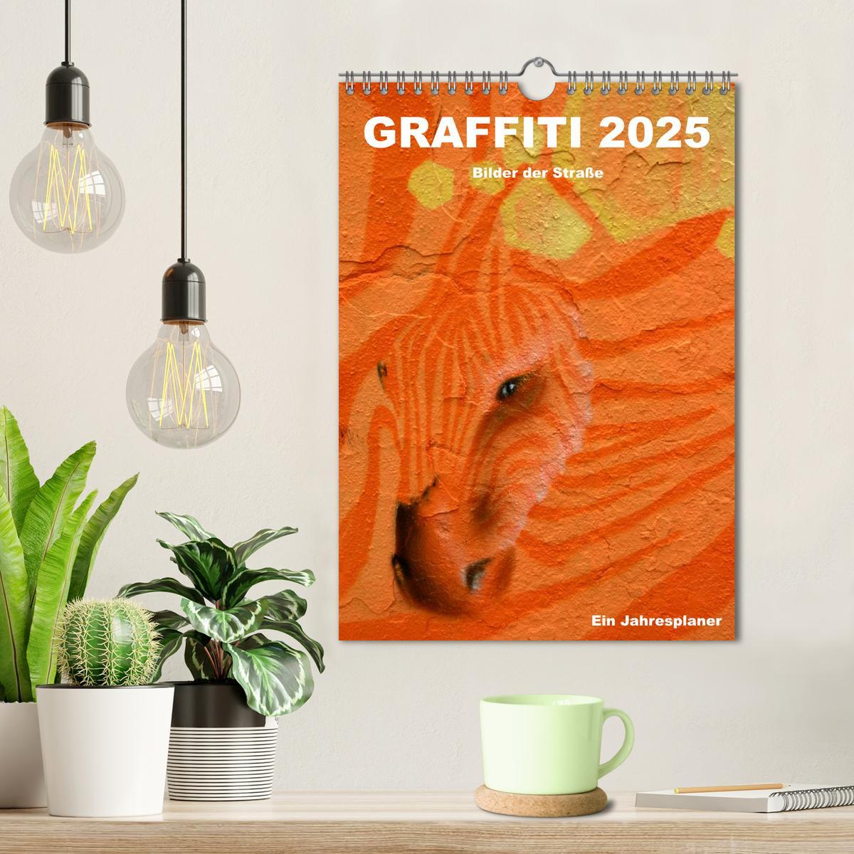 Bild: 9783457065112 | GRAFFITI 2025 / Planer (Wandkalender 2025 DIN A4 hoch), CALVENDO...