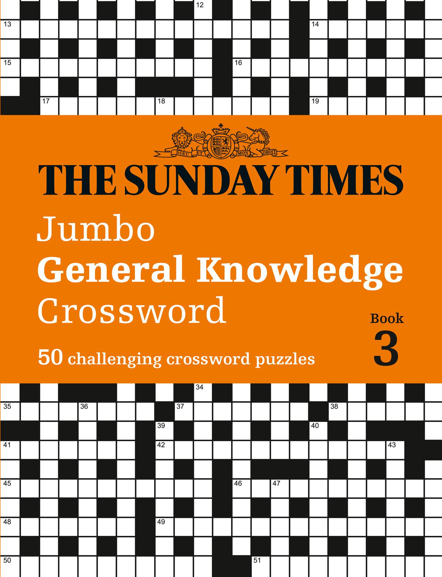 Cover: 9780008472641 | The Sunday Times Puzzle Books - The Sunday Times Jumbo General...