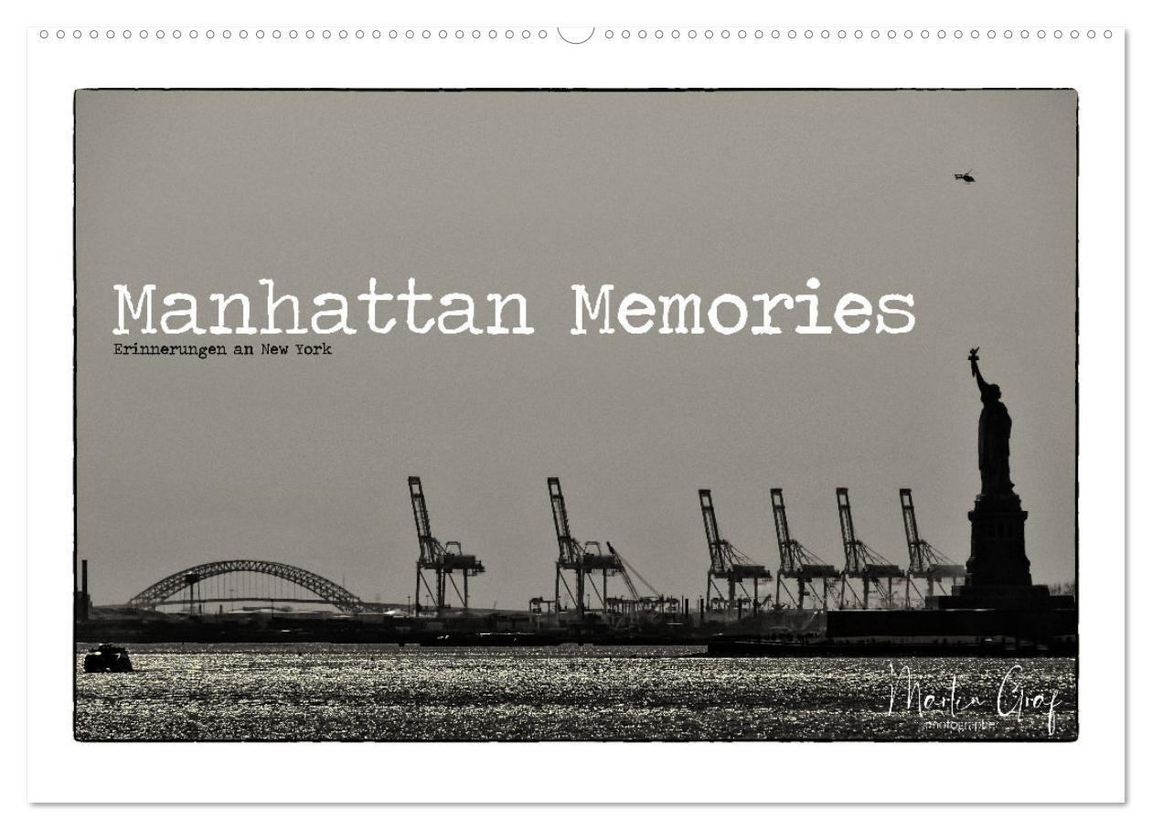 Cover: 9783435507573 | Manhattan Memories - Erinnerungen an New York (Wandkalender 2025...