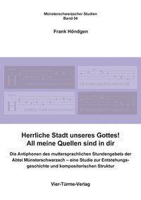 Cover: 9783896808653 | Herrliche Stadt unseres Gottes! All meine Quellen sind in dir | Buch