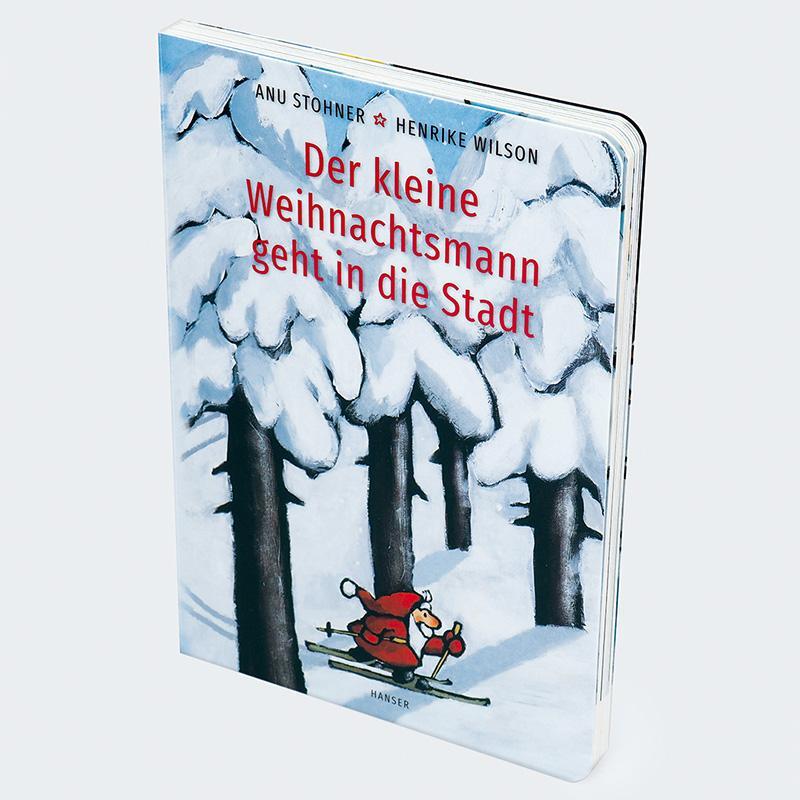 Bild: 9783446278103 | Der kleine Weihnachtsmann geht in die Stadt (Pappbilderbuch) | Buch