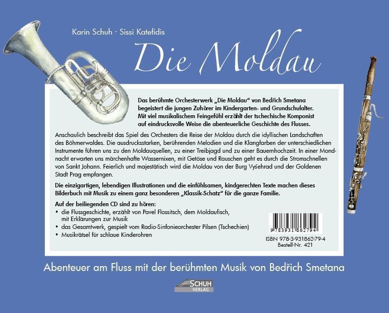 Bild: 9783931862794 | Die Moldau | Karin Schuh | Buch | Audio-CD | 30 S. | Deutsch | 2016