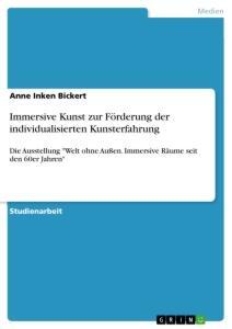 Cover: 9783346084378 | Immersive Kunst zur Förderung der individualisierten Kunsterfahrung