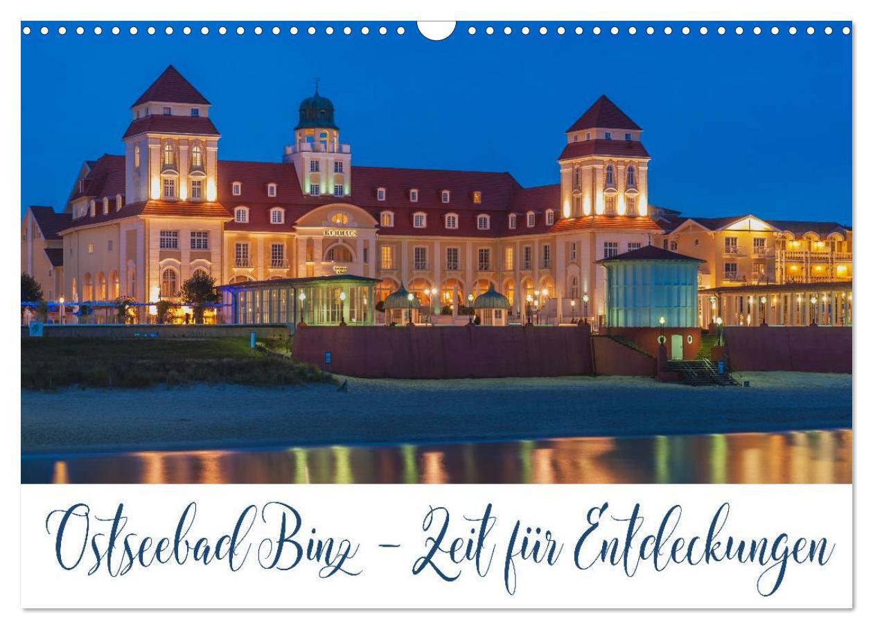 Cover: 9783435484645 | Ostseebad Binz ¿ Zeit für Erholung (Wandkalender 2025 DIN A3 quer),...