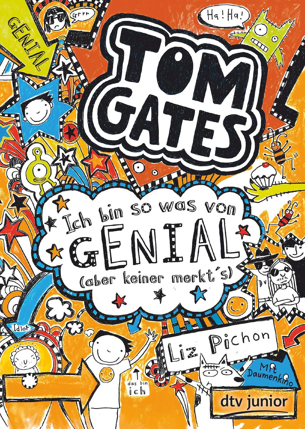 Cover: 9783423716413 | Tom Gates 04. Ich bin so was von genial (aber keiner merkt's) | Pichon