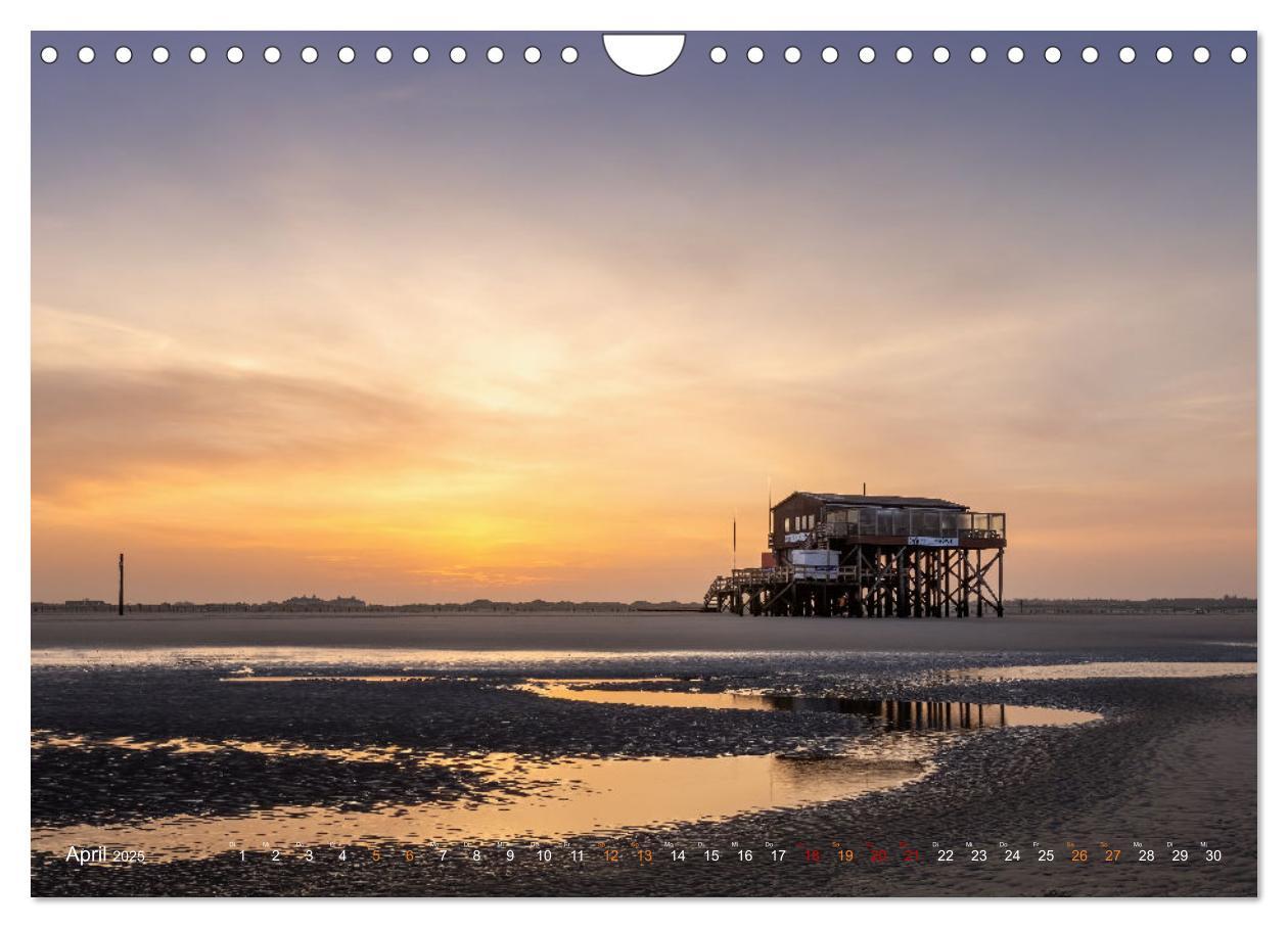 Bild: 9783383848315 | Nordseeurlaub in St. Peter-Ording (Wandkalender 2025 DIN A4 quer),...