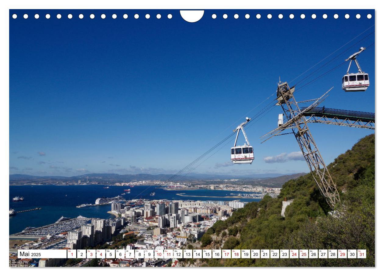 Bild: 9783383917110 | Gibraltar - Großbritannien am Mittelmeer (Wandkalender 2025 DIN A4...