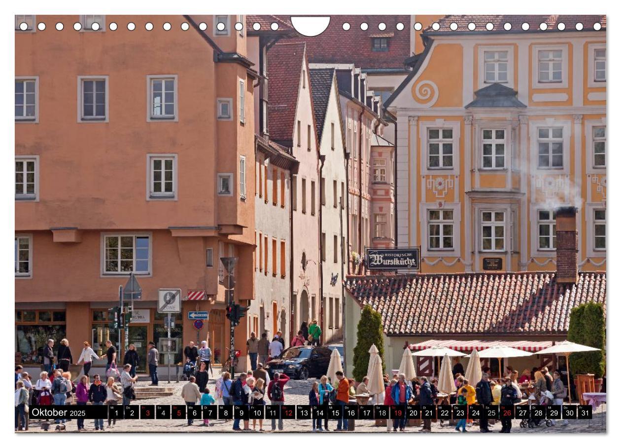 Bild: 9783435675982 | Regensburg - Bayern (Wandkalender 2025 DIN A4 quer), CALVENDO...