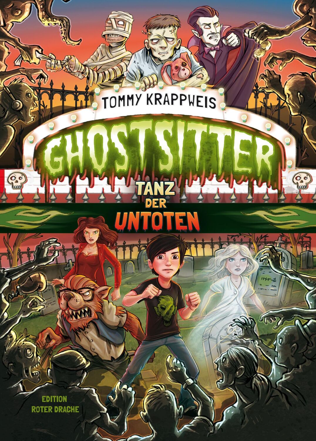 Cover: 9783946425878 | Ghostsitter | Tanz der Untoten | Tommy Krappweis | Buch | 228 S.