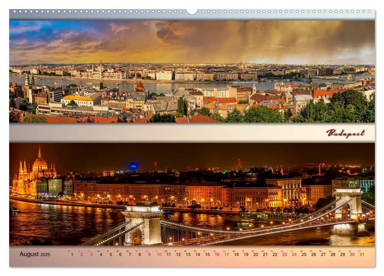 Bild: 9783435126057 | Europäische Metropolen - Panoramen (Wandkalender 2025 DIN A2 quer),...