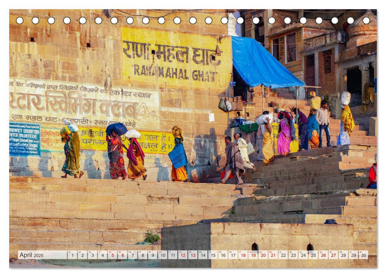 Bild: 9783435240203 | INDIEN Allahabad Haridwar Varanasi Vrindavan (Tischkalender 2025...