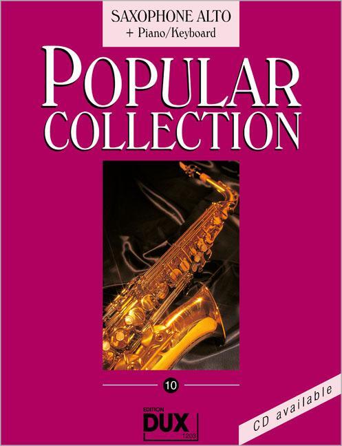 Cover: 9783868491579 | Popular Collection 10 | Saxophone Alto + Piano/Keyboard | Himmer