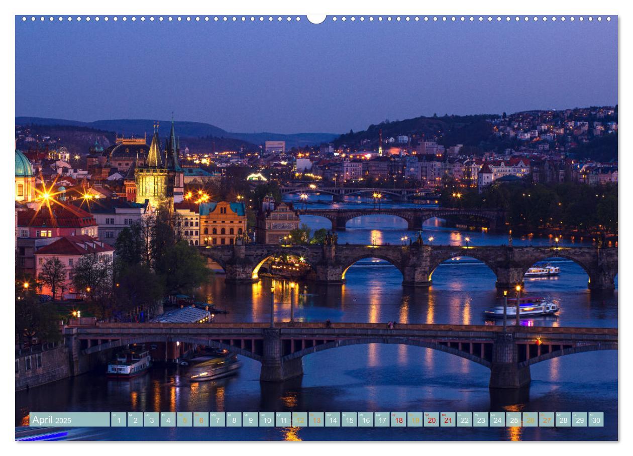 Bild: 9783383917165 | Die Karlsbrücke in Prag (Wandkalender 2025 DIN A2 quer), CALVENDO...