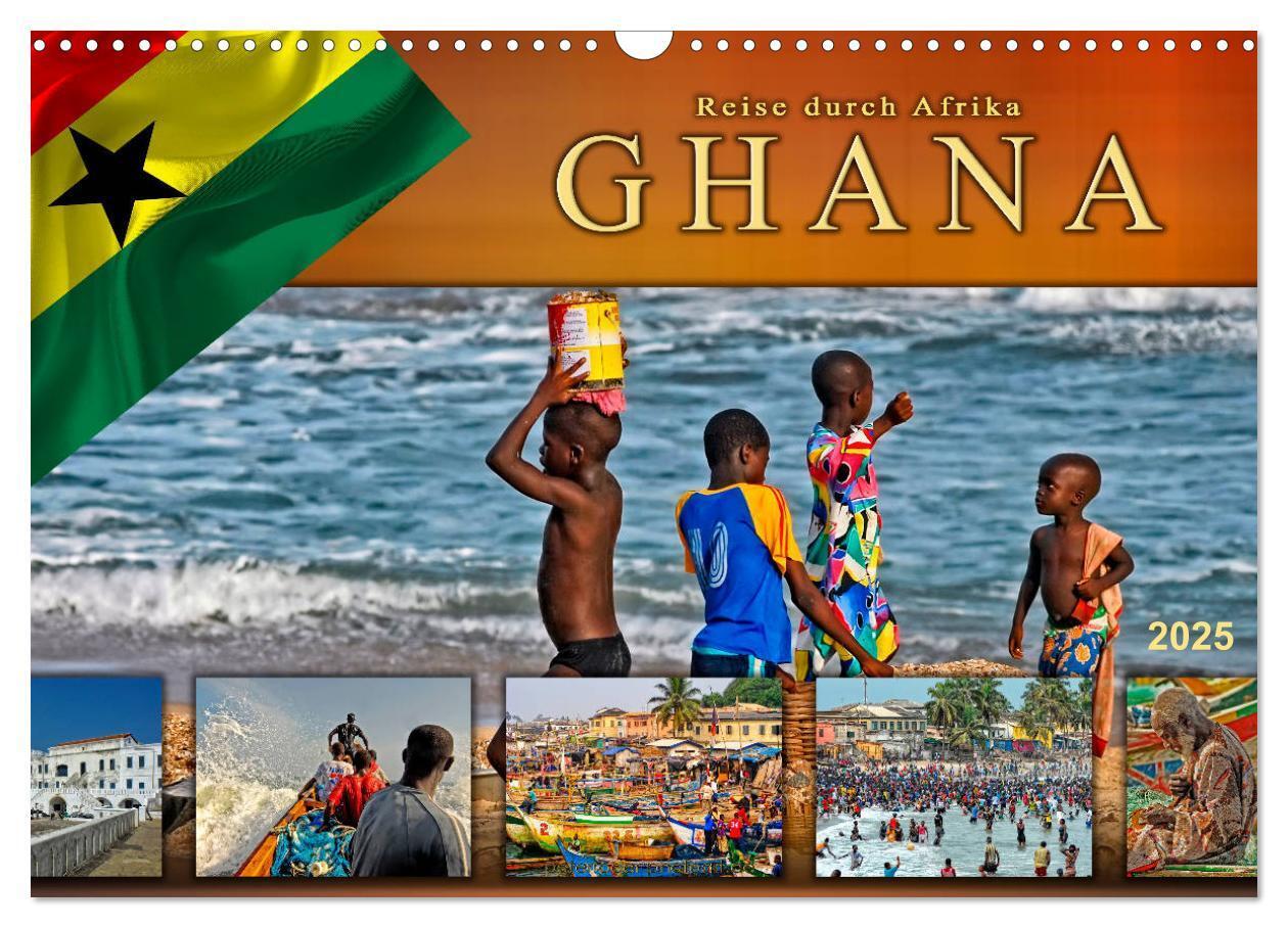 Cover: 9783435440467 | Reise durch Afrika - Ghana (Wandkalender 2025 DIN A3 quer),...