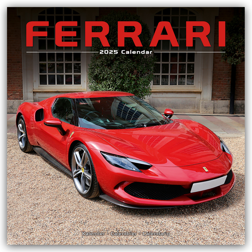 Cover: 9781804604656 | Ferrari 2025 - 16-Monatskalender | Avonside Publishing Ltd | Kalender