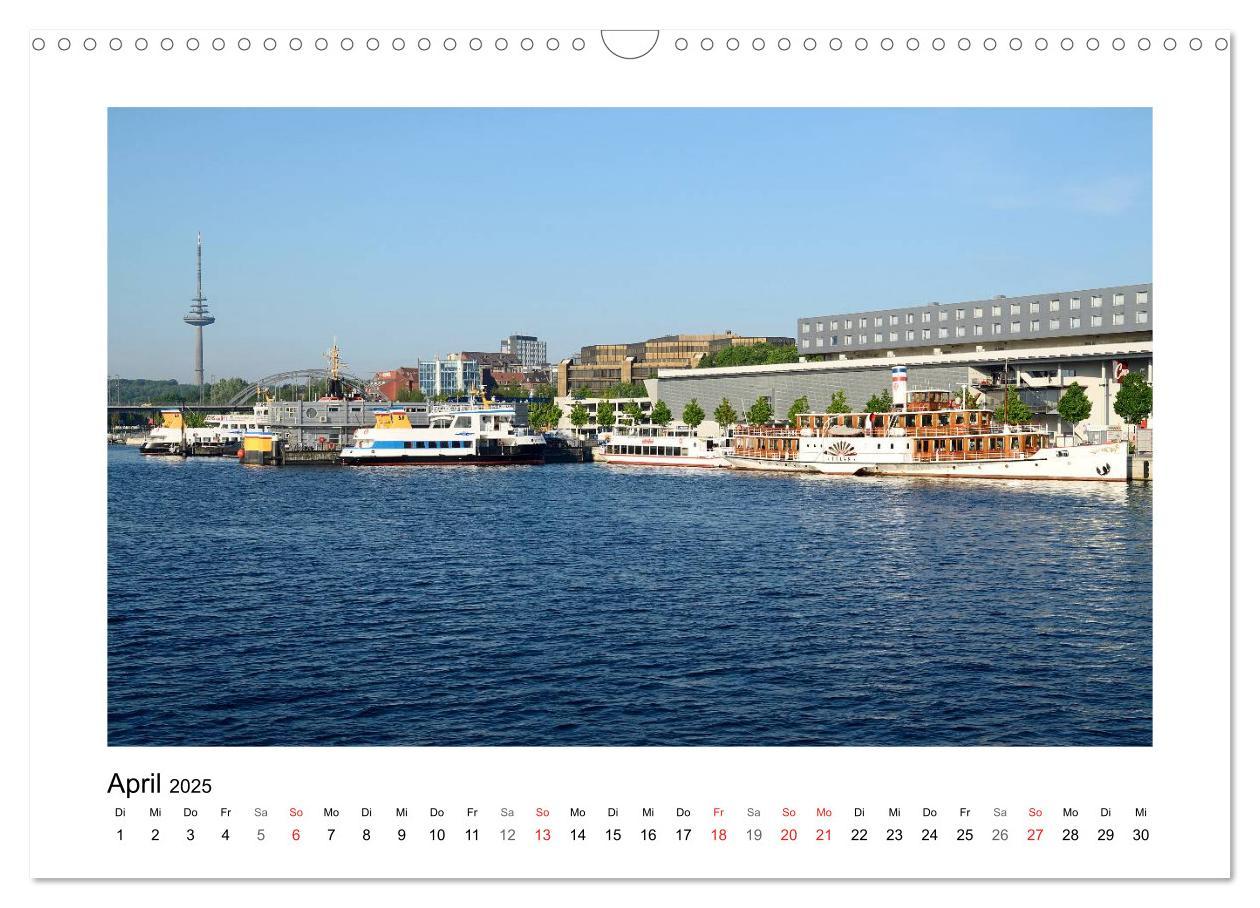 Bild: 9783435799589 | Kiel und Umland (Wandkalender 2025 DIN A3 quer), CALVENDO...