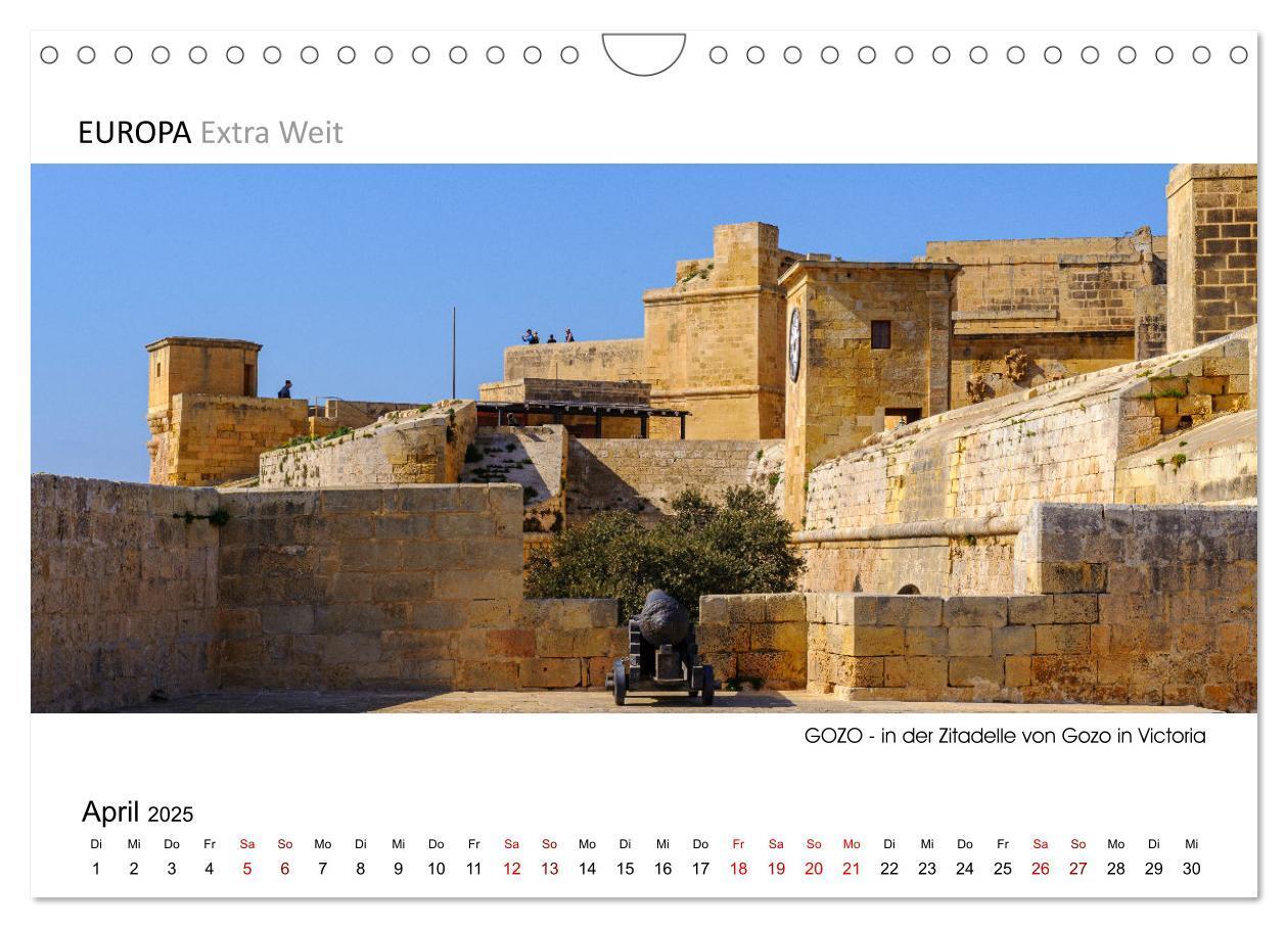 Bild: 9783435093809 | Impressionen aus GOZO - Panoramabilder (Wandkalender 2025 DIN A4...