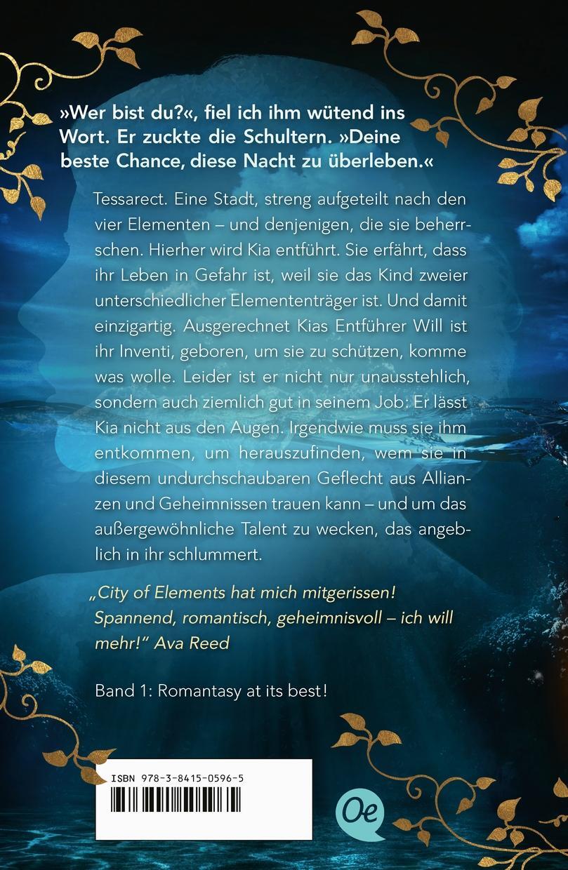 Rückseite: 9783841505965 | City of Elements 1. Die Macht des Wassers | Die Macht des Wassers