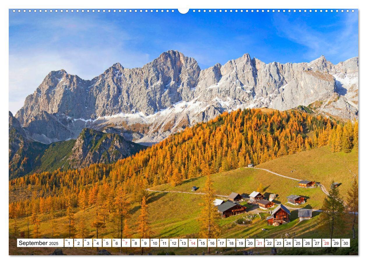 Bild: 9783435165148 | Ramsau am Dachstein (Wandkalender 2025 DIN A2 quer), CALVENDO...