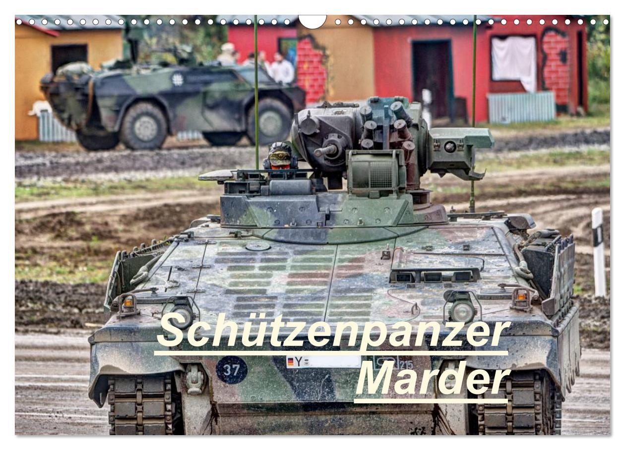 Cover: 9783435823444 | Schützenpanzer Marder (Wandkalender 2025 DIN A3 quer), CALVENDO...