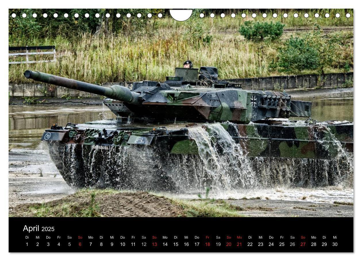 Bild: 9783435836253 | Panzerstahl auf der Heide ¿ Das Heer legt wieder los (Wandkalender...