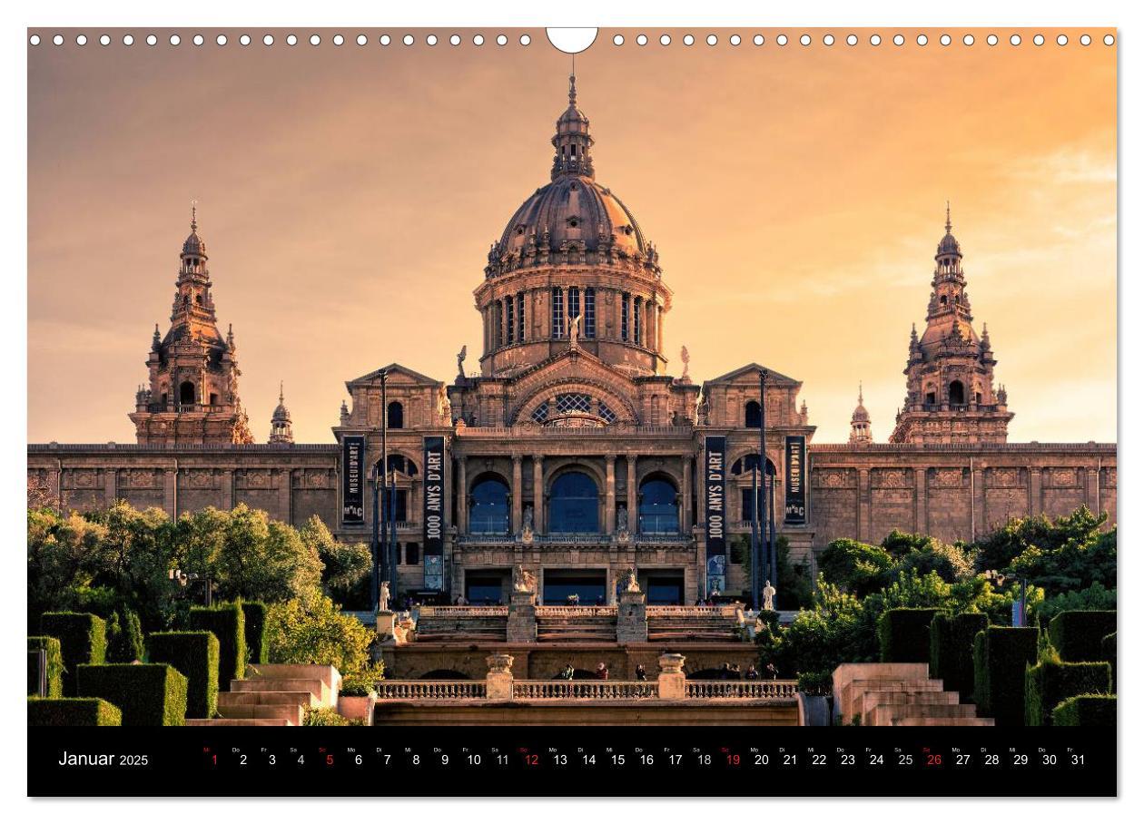 Bild: 9783435806522 | Barcelona - Stadtansichten (Wandkalender 2025 DIN A3 quer),...